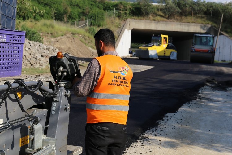 Hatay'dan Payas'a 2,5 kilometrelik asfalt -