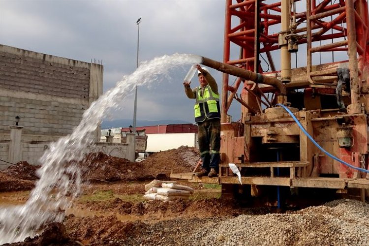 Hatay Kırıkhan'da yeni su kaynağı -