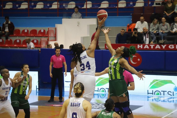 Hataylı kadınlardan potada bir galibiyet daha -