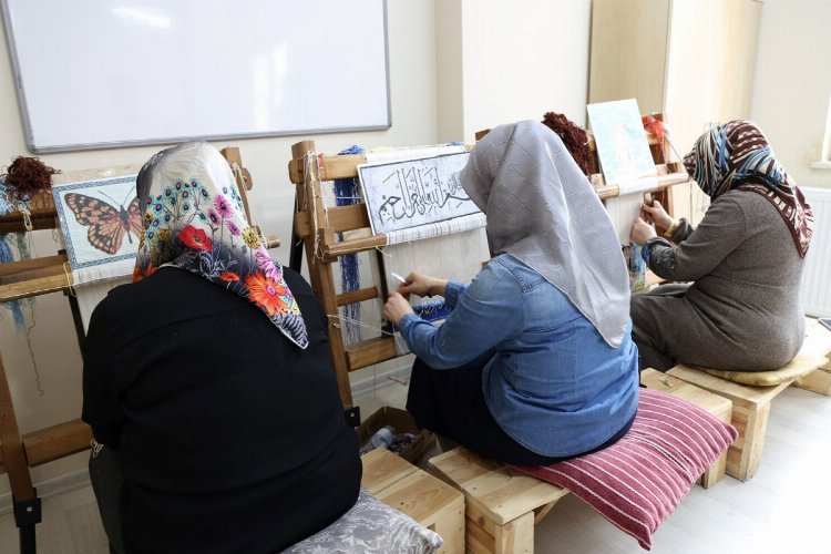 Hereke Halısı KO-MEK'le hayat buldu -