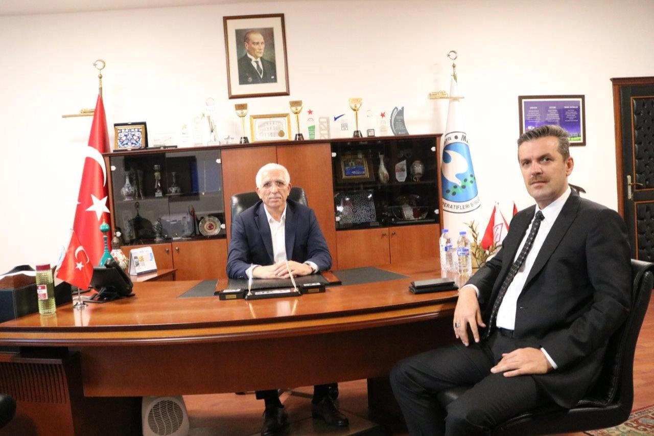 İl Tarım Müdürü İbrahim Acar'dan Marmarabirlik ziyareti -