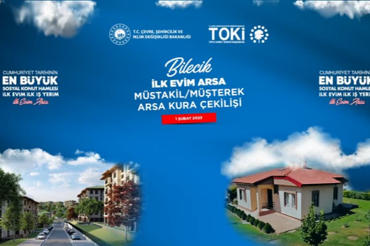 'İlk Evim Arsa' projesinde kura çekimleri başladı -