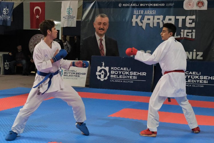 İller arası Karate Ligi Kocaeli’de nefes kesti -