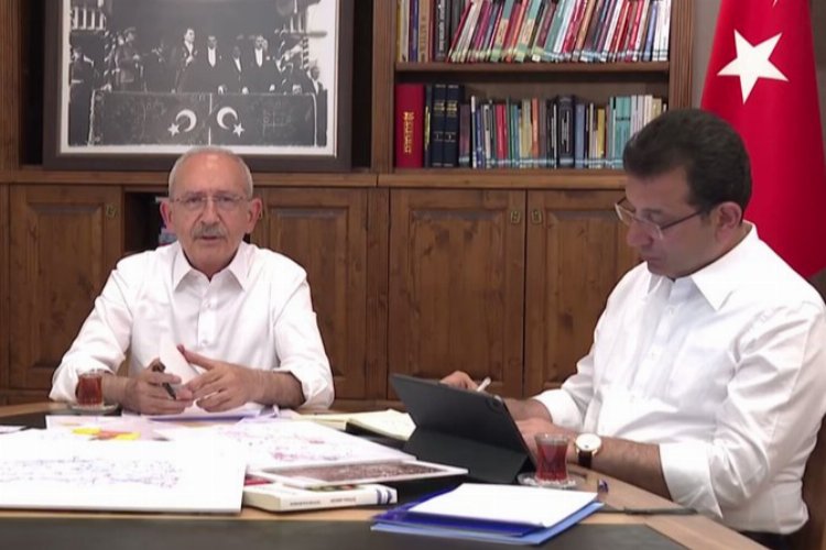 İmamoğlu ve Kılıçdaroğlu Çankaya'da görüştü -