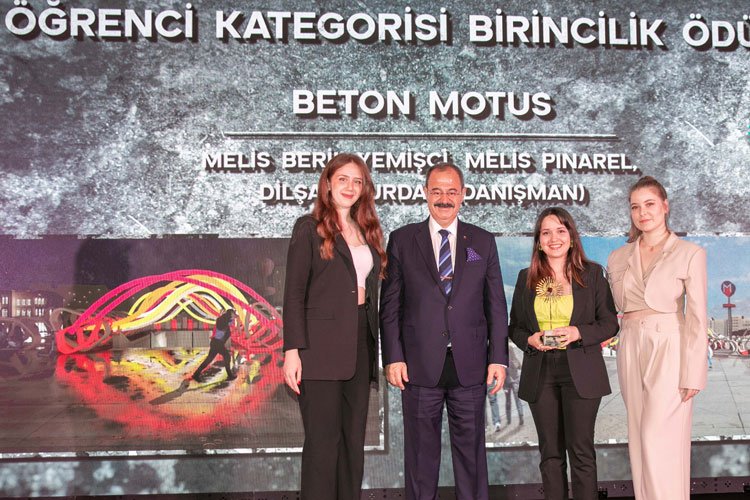 Çimentonun kullanımlarına 'estetik' ödül -