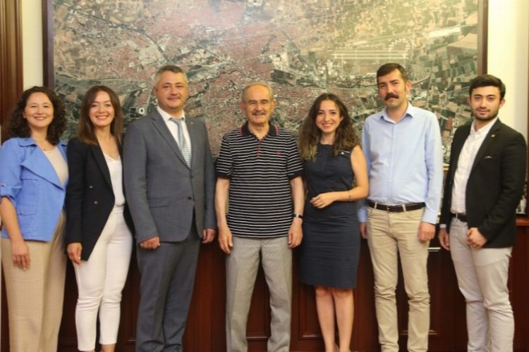 İMO’dan Büyükerşen’e nezaket ziyareti -