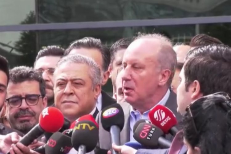 İnce: Kimse pes edeceğimi sanmasın -