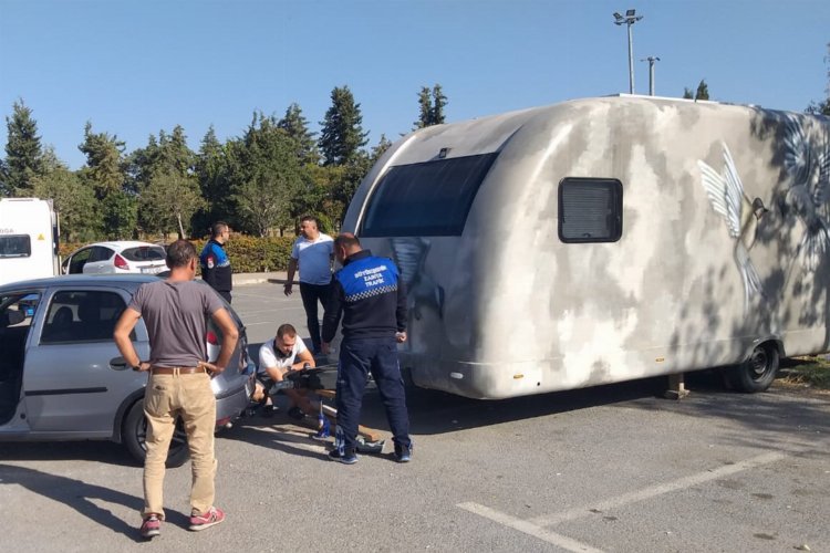 İnciraltı Kent Ormanı’ndaki karavanlar kaldırıldı -