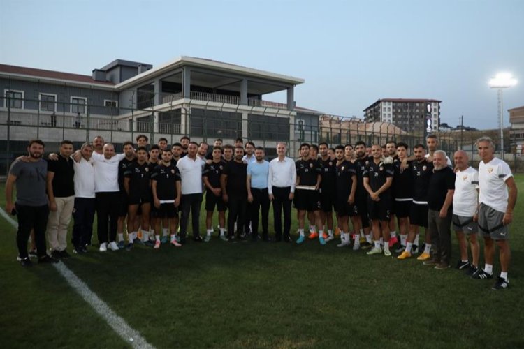 İnegölspor’a ilk maç öncesi moral ziyareti -