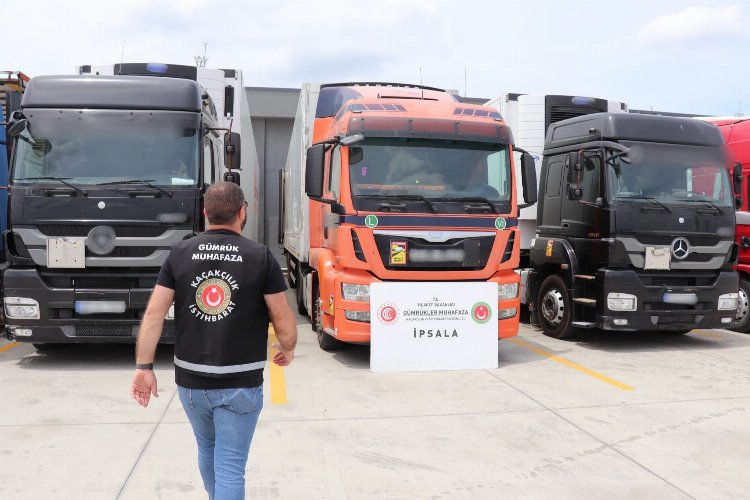 İpsala Gümrüğü'nde tır operasyonu -