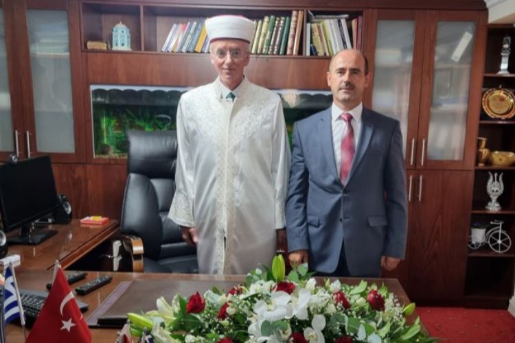 İskeçe’nin yeni müftüsü Mustafa Trampa -