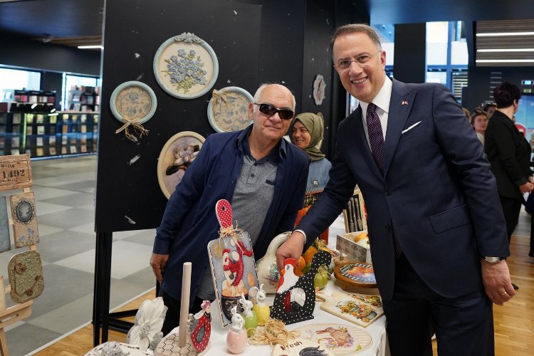 İstanbul Beylikdüzü'nde el emekleri sergiyle taçlandı -