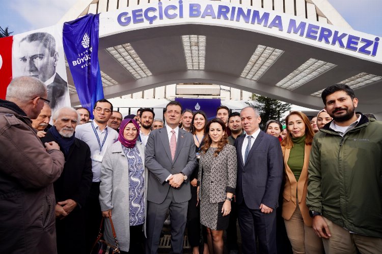 İstanbul 'Geçici Barınma Merkezi' açtı -
