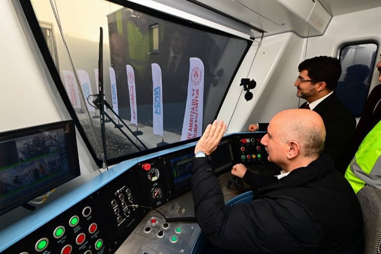 İstanbul Havalimanı Metro Hattı depo sahası hizmete alındı -