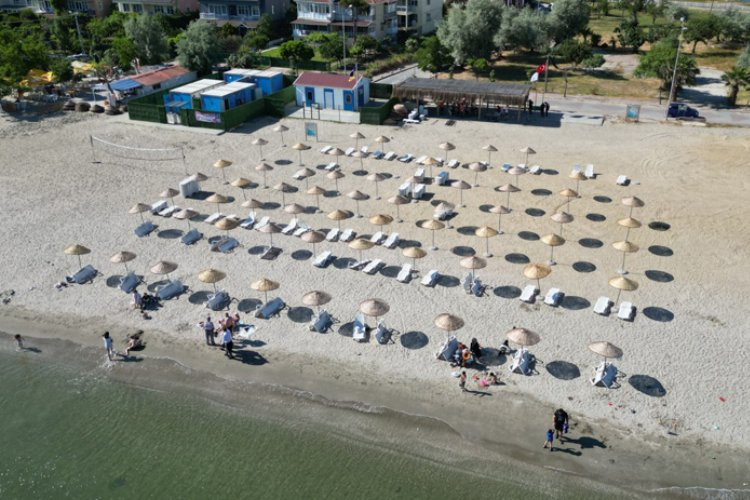İstanbul Silivri'nin plajları sezona hazır -