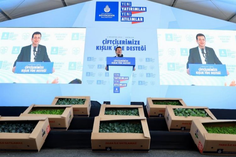 İstanbul'un destekleri çiftçileri üretime döndürdü -