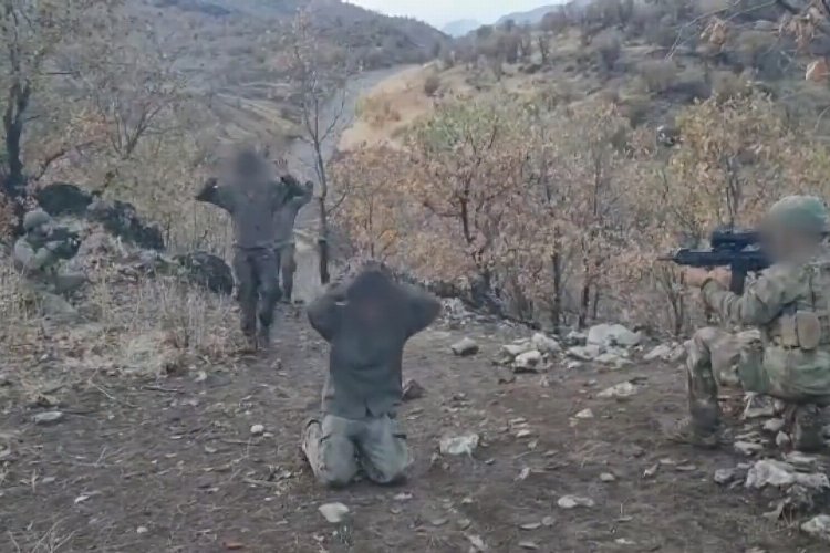 İşte teröristler böyle teslim oldu -
