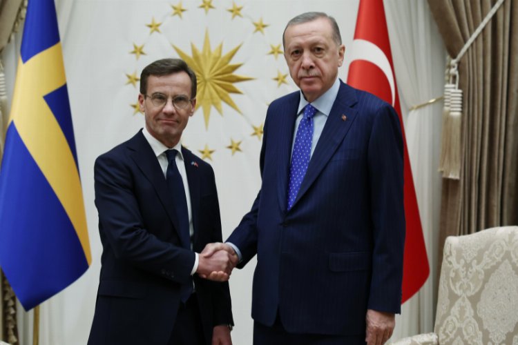 İsveç Başbakanı Kristersson Ankara’da -