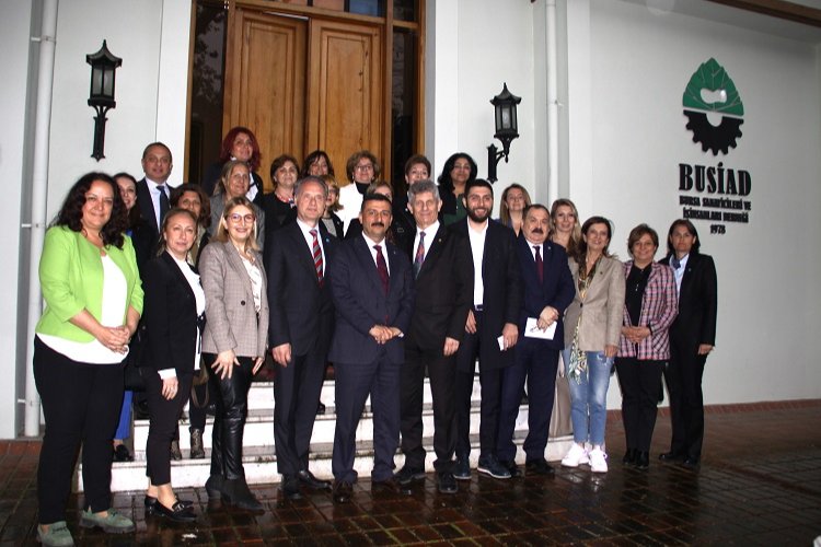 İYİ Parti'den BUSİAD'a ziyaret -