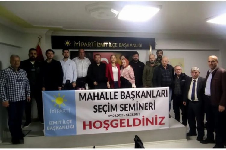 İYİ Parti İzmit'te seçimlere hazırlanıyor -