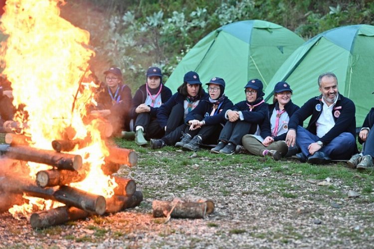 İzcilerin Uludağ eteklerinde kamp keyfi -
