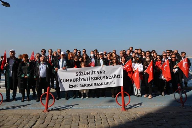 İzmir Barosu: Protokol sınırlandırmasını kabul etmiyoruz -