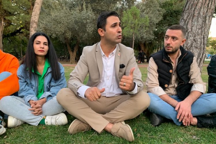 İzmir Buca'da milletvekili aday adayı Yevimli gençlerle buluştu -