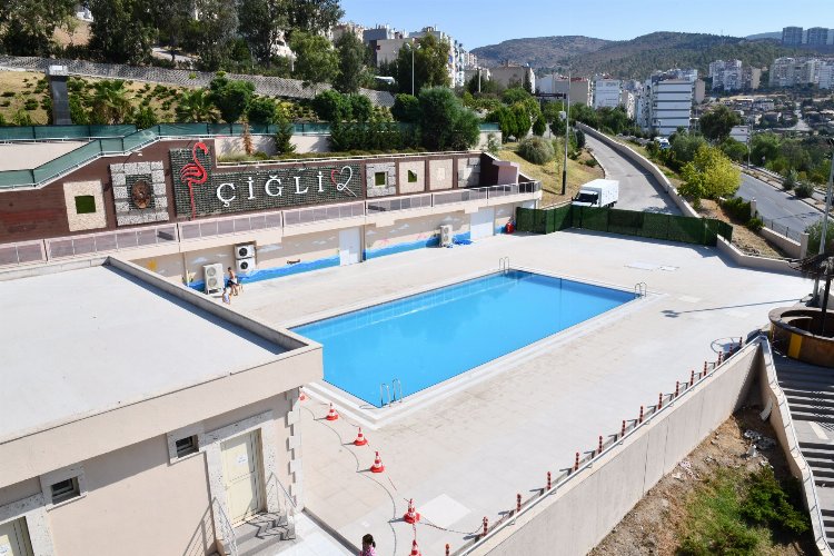 İzmir Çiğli ilk havuzuna kavuşuyor -