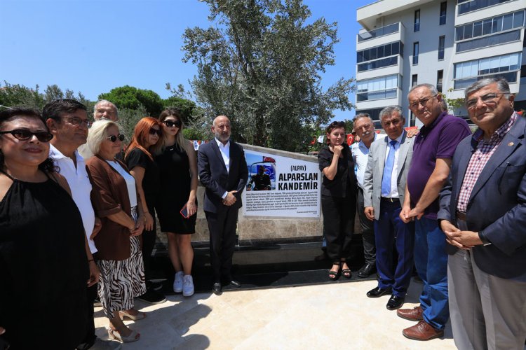 İzmir Güzelbahçe'de 'Alpay Kandemir' anısına park -