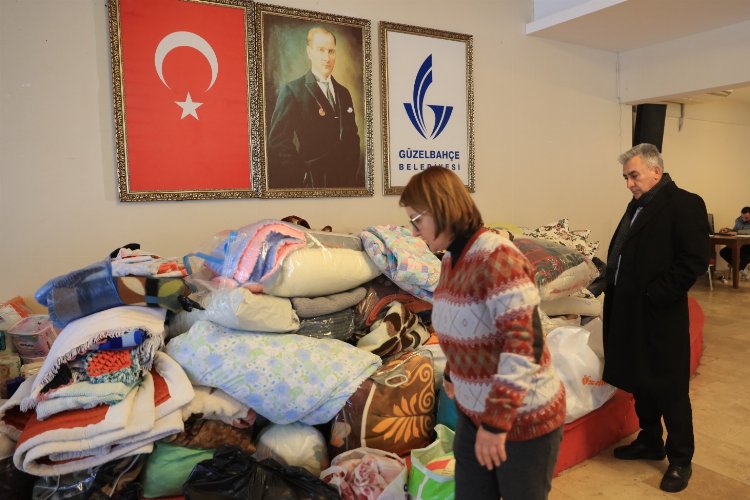 İzmir Güzelbahçe'nin kalbi depremzedelerle -