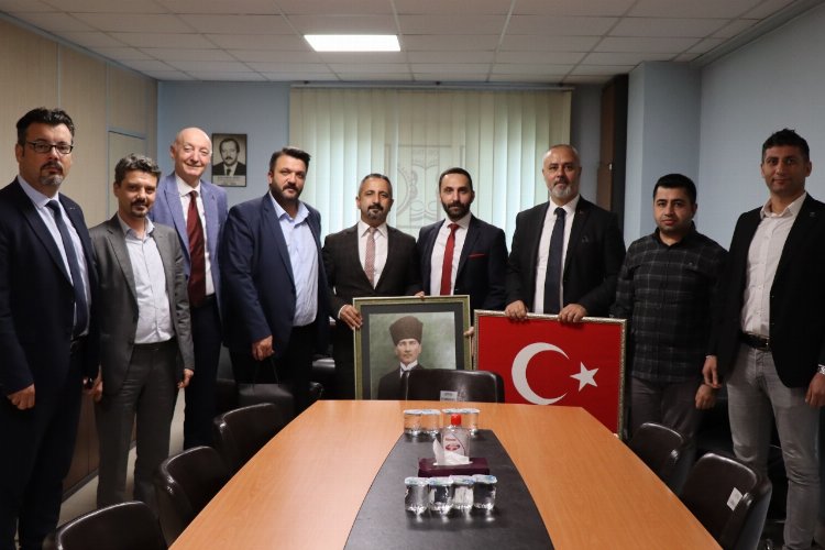İzmit Belediyesi'nden TMMOB'a ziyaret -