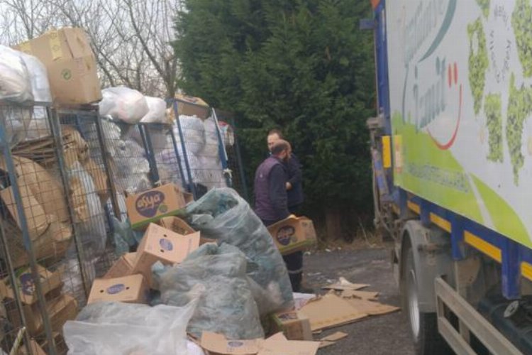 İzmit'in aylık ambalaj atığı 400 tona ulaştı -