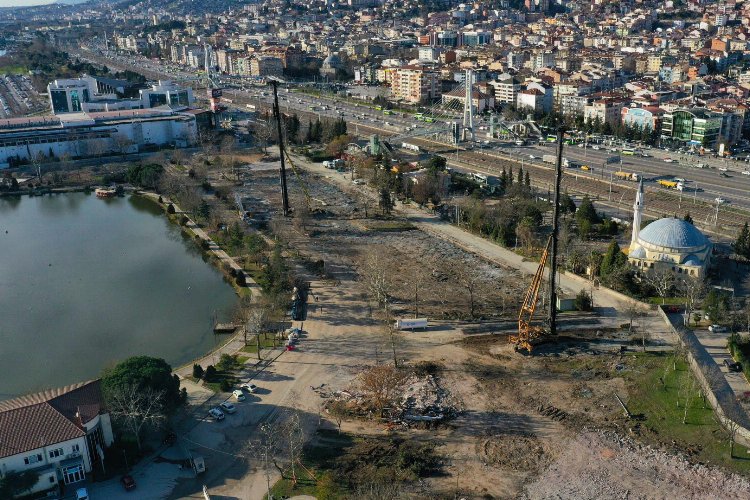 İzmit'in Millet Bahçesi'nde hummalı çalışma -