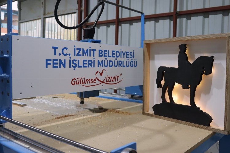 İzmit öz kaynaklarıyla CNC makinası üretti -