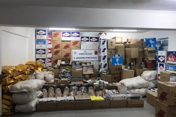 Jandarmadan kaçak tütün operasyonu -