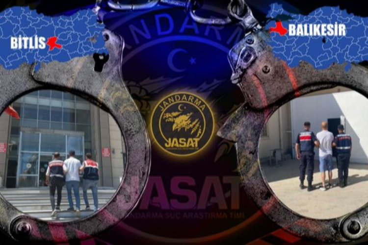 JASAT ekipleri 2 şüpheliyi yakaladı -