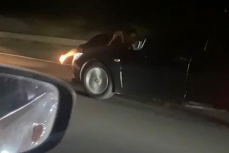 Kaçırılan oğlu için kaput üstünde kilometrelerce yol gitti -