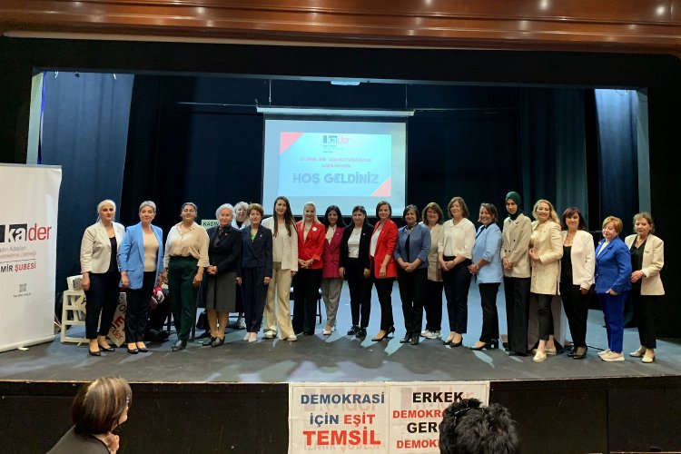 KADER İzmir'in yeni dönem kadın vekil adaylarını tanıttı -