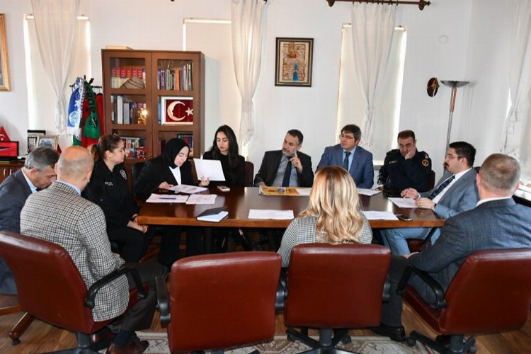 Kadına yönelik şiddetle mücadele değerlendirildi -