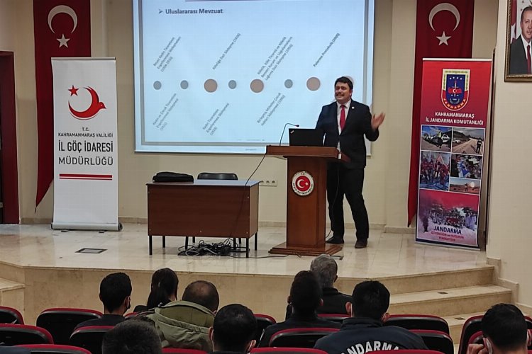 Kahramanmaraş’ta 'İnsan Ticareti ve Düzensiz Göçle Mücadele Eğitimi' düzenlendi 