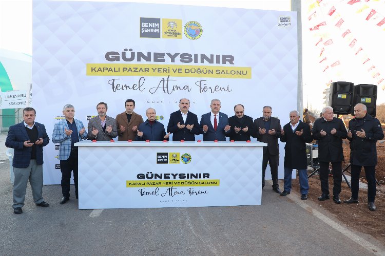 Kapalı pazar yeri temeli atıldı -