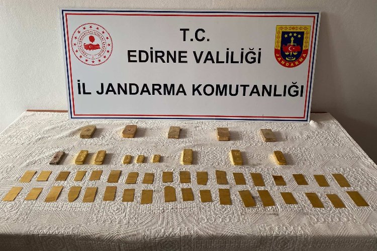 Kapıkule’de kaçak külçe altınlara el konuldu -