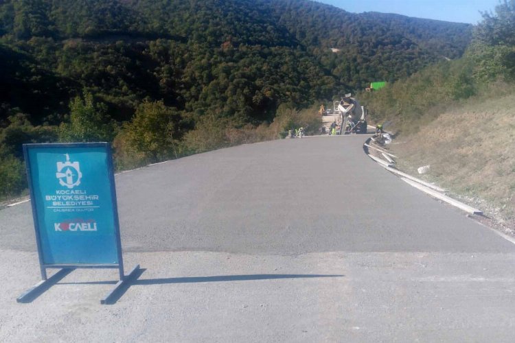 Karamürsel'de Avcıköy-Tahtalı-Fulacık arasına beton yol -