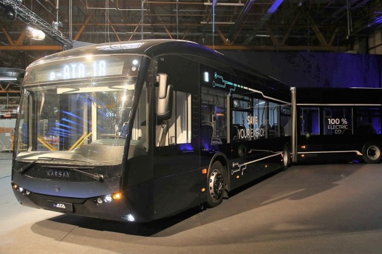 Karsan'dan 'Çizme'ye elektrikli otobüs -