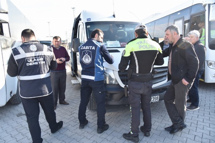 Kartepe'de öğrenci servislerine denetim -