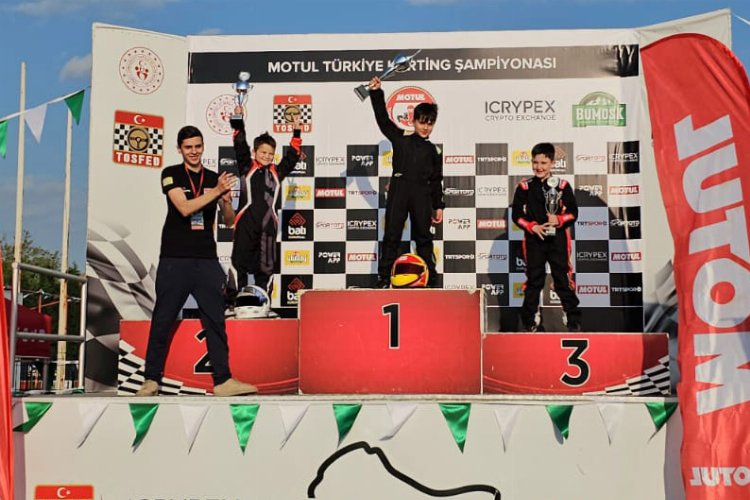Karting şampiyonasına Sakaryalı yarışçılar damga vurdu -