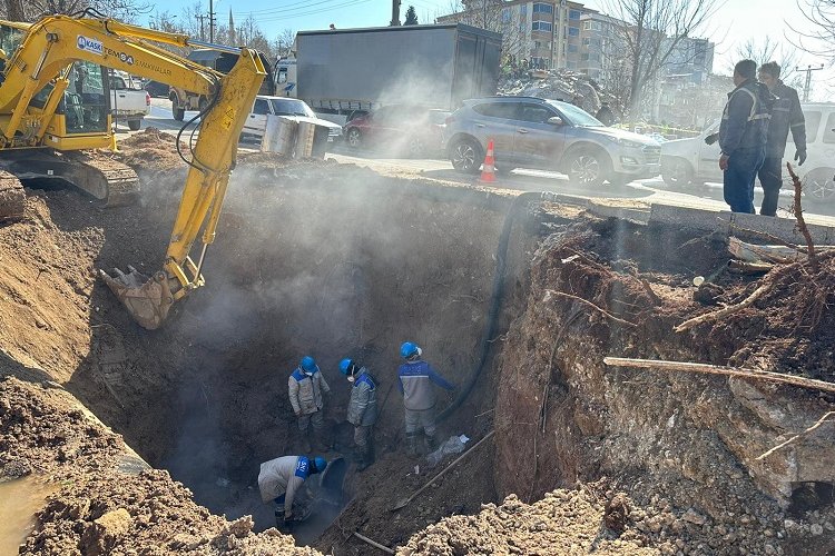 KASKİ afet bölgesinde -