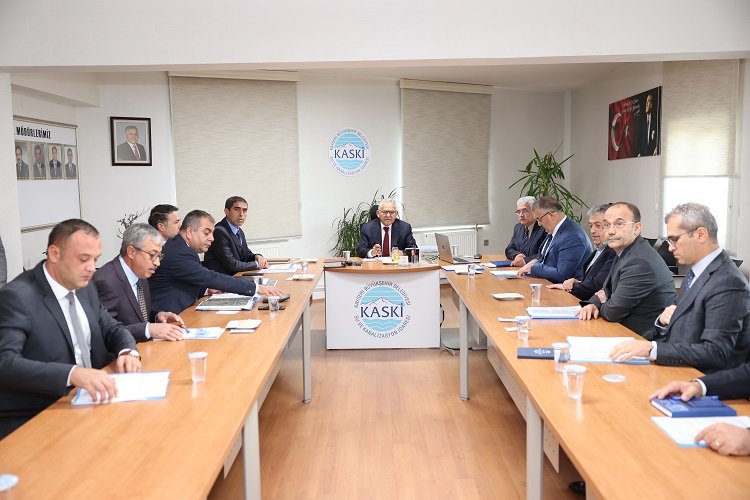 KASKİ'de yatırım toplantısı -