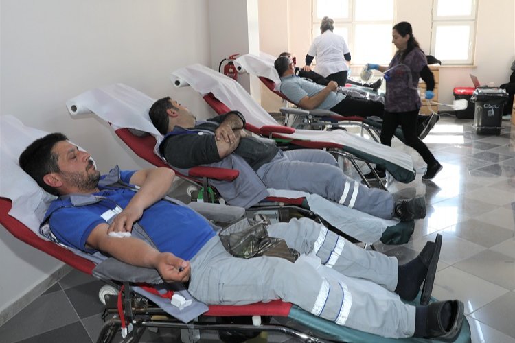 KASKİ’den ERÜ Kan Merkezi'ne destek -