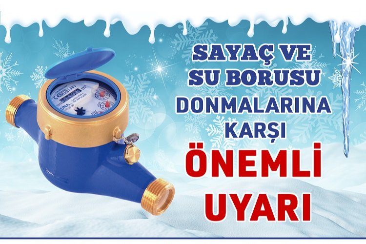 KASKİ'den sayaç uyarısı -